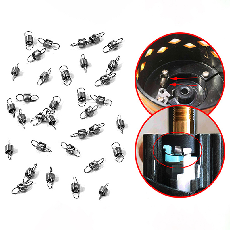 Spinning Reel - Novo Kit com 10 Peças: Mola