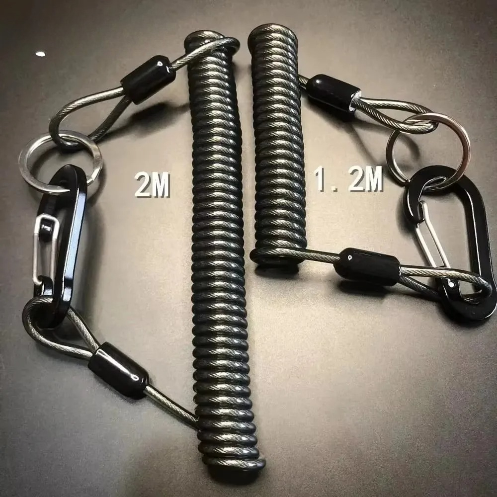 Conventional Reel - Corda Elástica de Aço para Pesca,