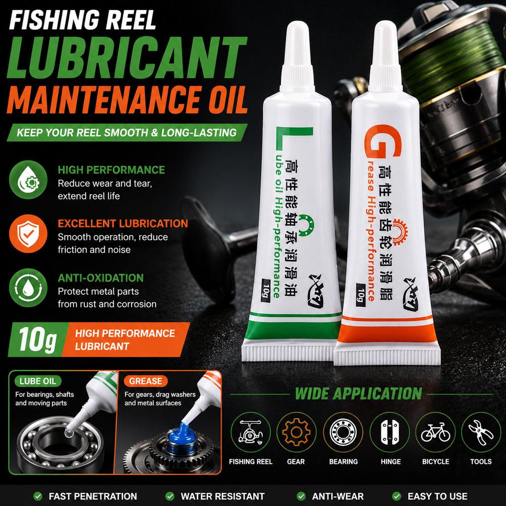 Kit de Óleo e Graxa Lubrifican - Reel Lubricant avaliação e preço