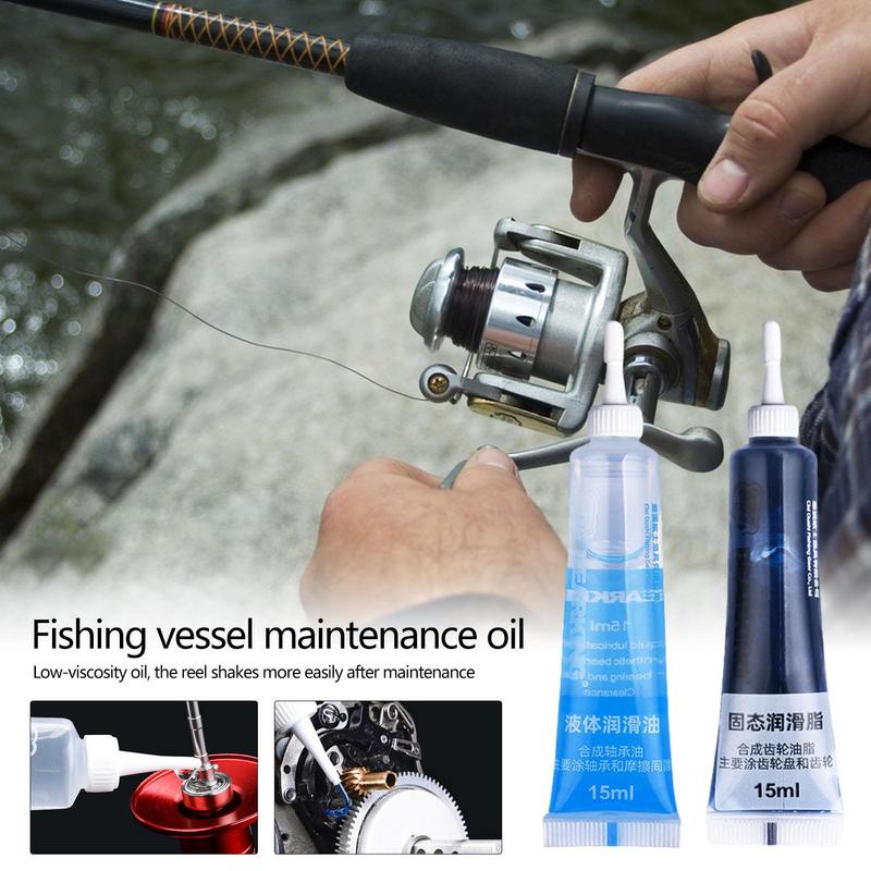 Pesca carretel manutenção óleo - Spinning Reel avaliação e preço